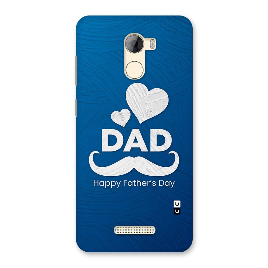Dad Happy Fathers Day Back Case for Gionee A1 LIte
