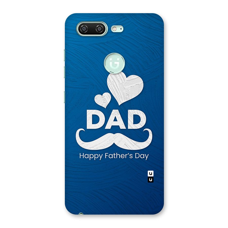 Dad Happy Fathers Day Back Case for Gionee S10