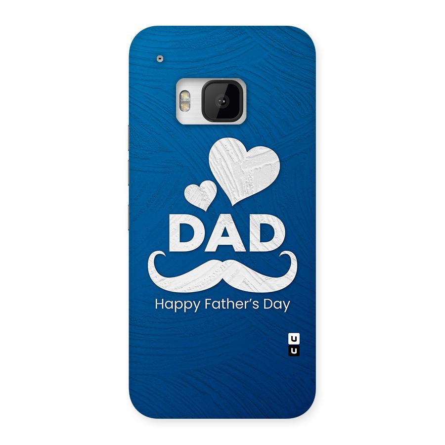 Dad Happy Fathers Day Back Case for HTC One M9