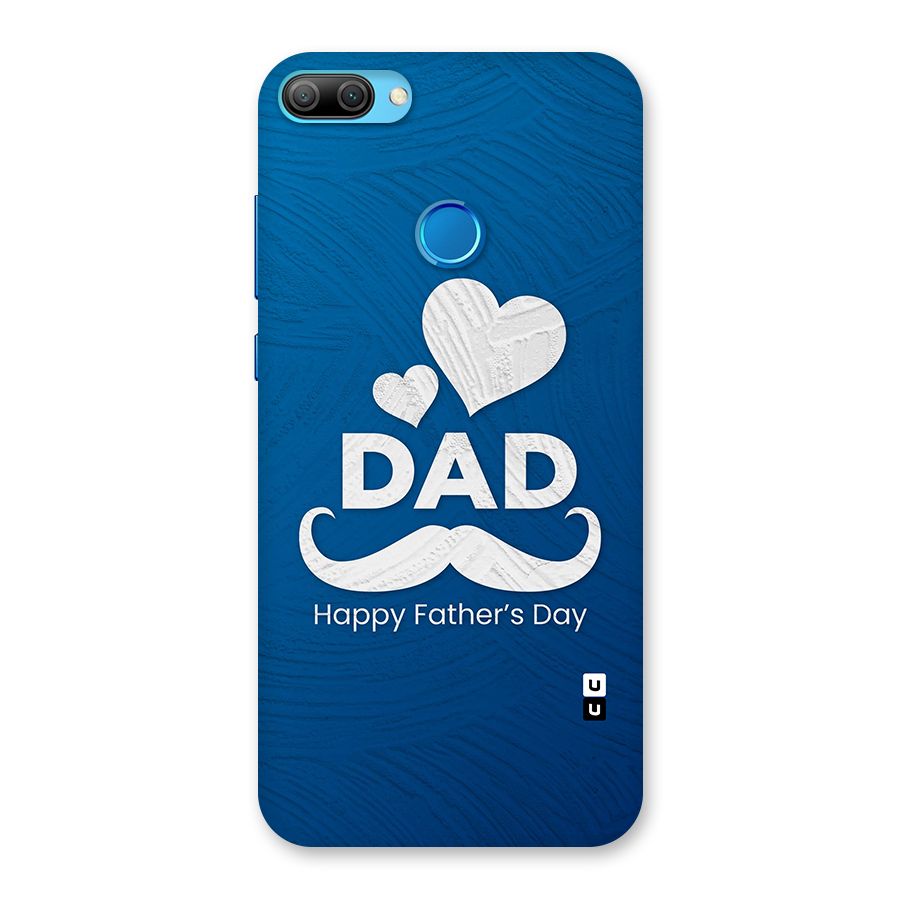 Dad Happy Fathers Day Back Case for Honor 9N
