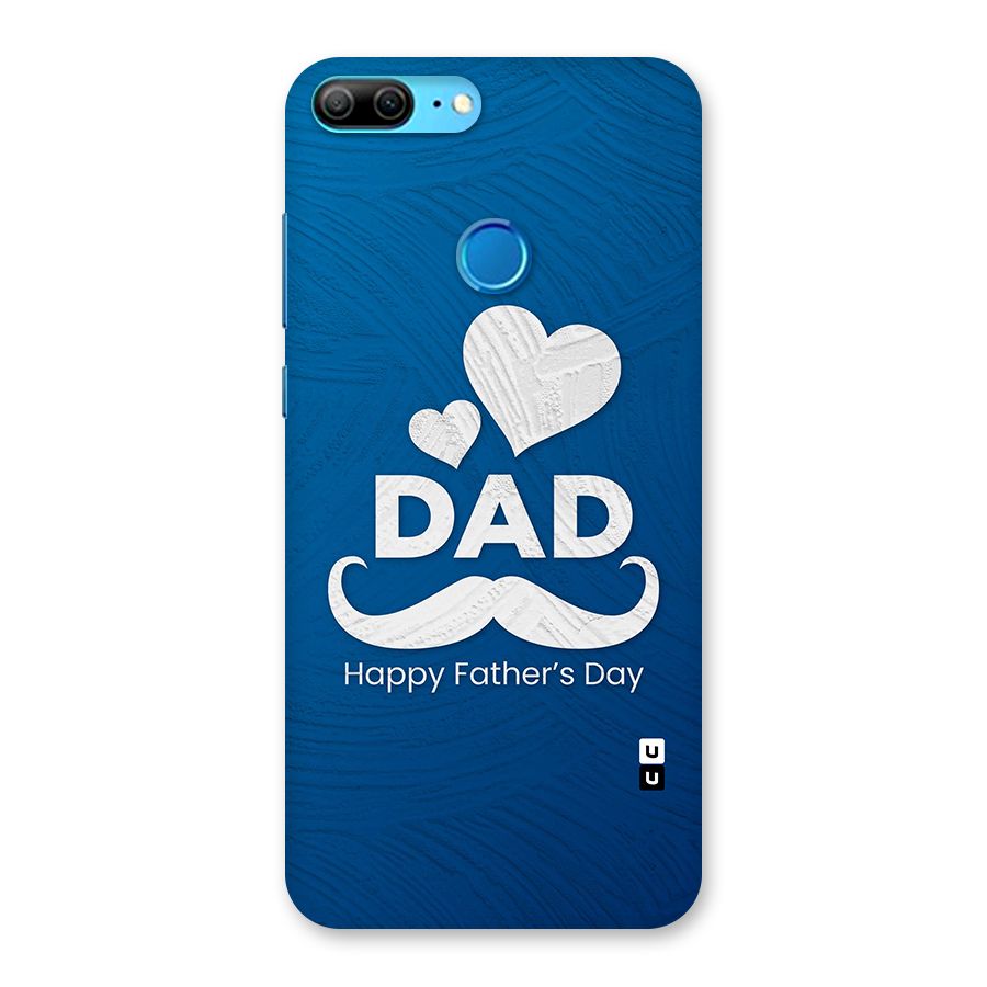Dad Happy Fathers Day Back Case for Honor 9 Lite