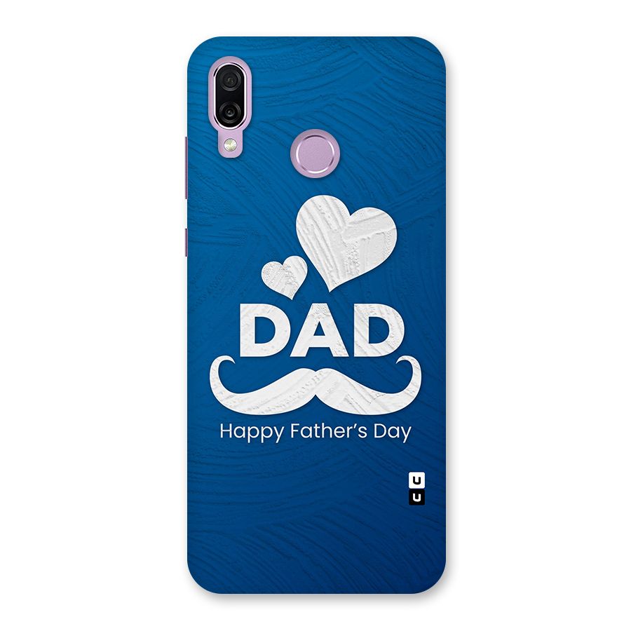Dad Happy Fathers Day Back Case for Honor Play