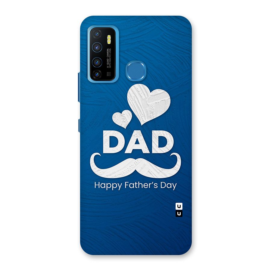 Dad Happy Fathers Day Back Case for Infinix Hot 9