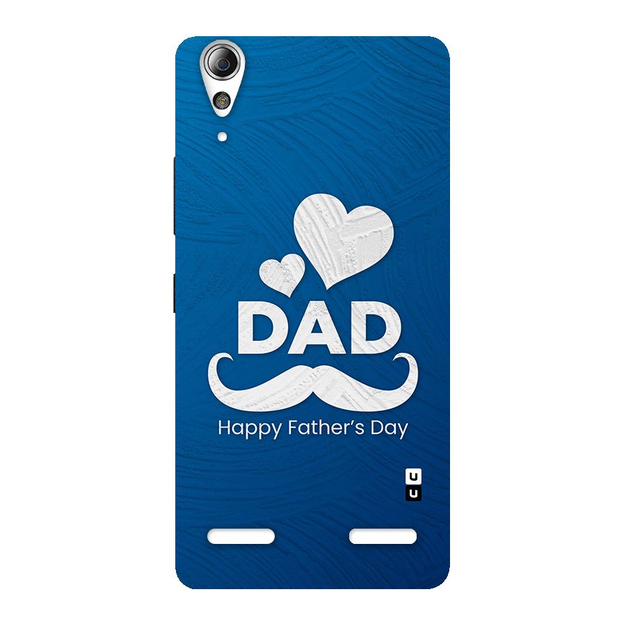 Dad Happy Fathers Day Back Case for Lenovo A6000