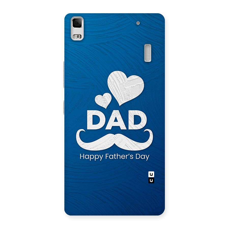 Dad Happy Fathers Day Back Case for Lenovo A7000