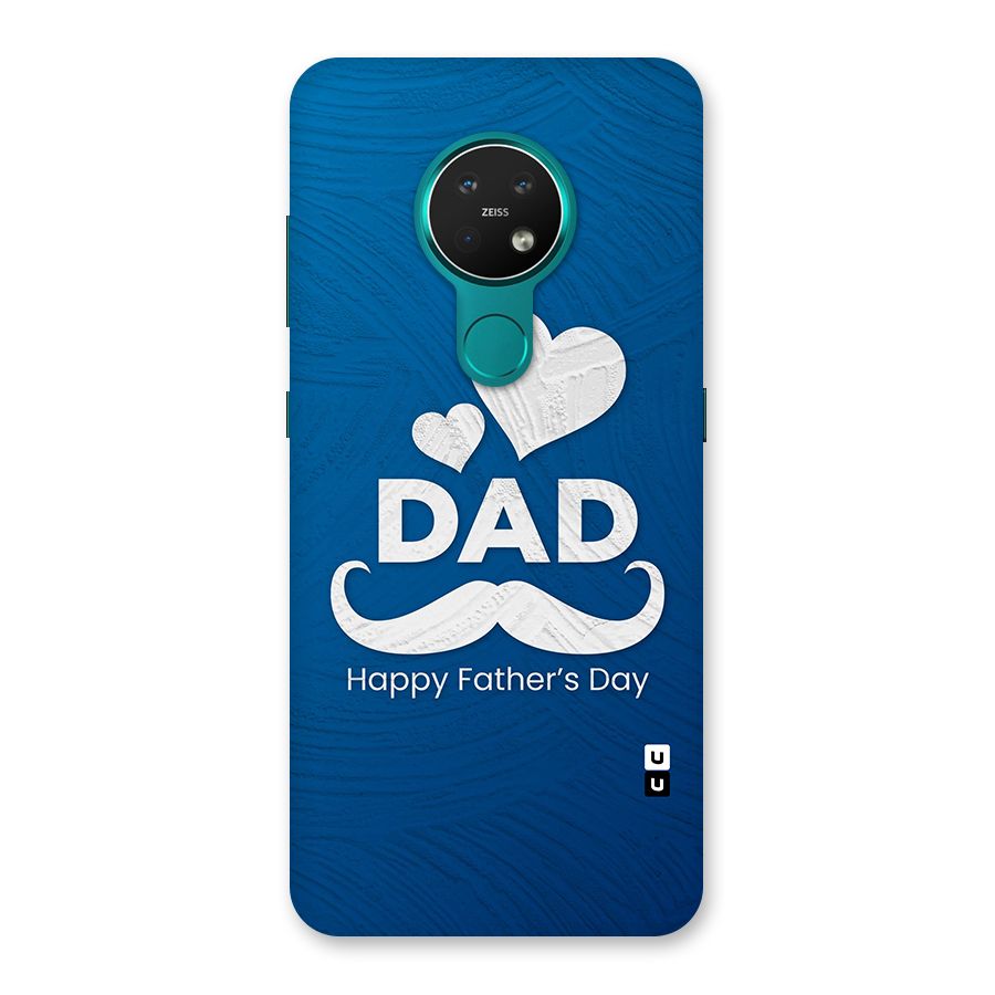 Dad Happy Fathers Day Back Case for Nokia 7.2