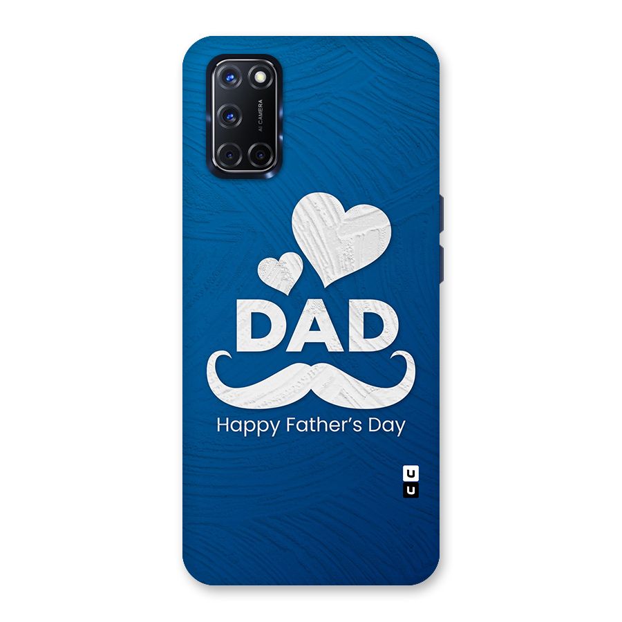 Dad Happy Fathers Day Back Case for Oppo A52