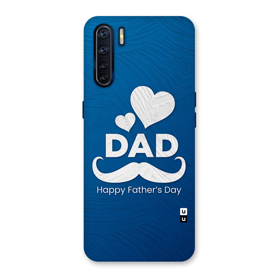 Dad Happy Fathers Day Back Case for Oppo F15