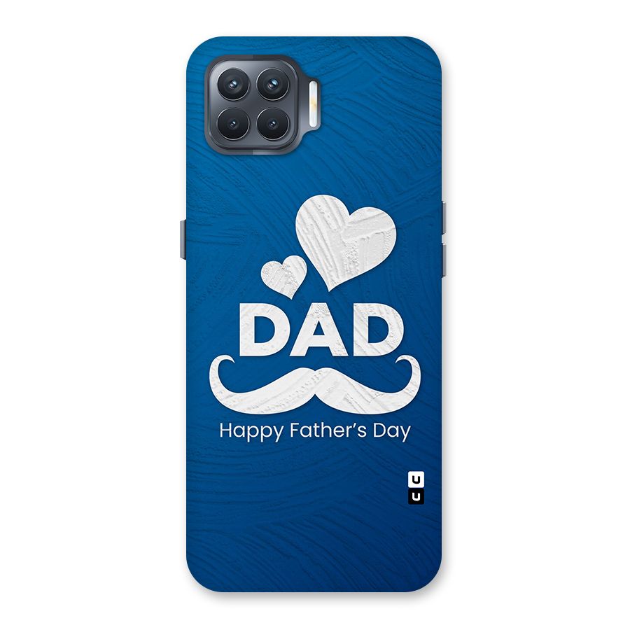 Dad Happy Fathers Day Back Case for Oppo F17 Pro
