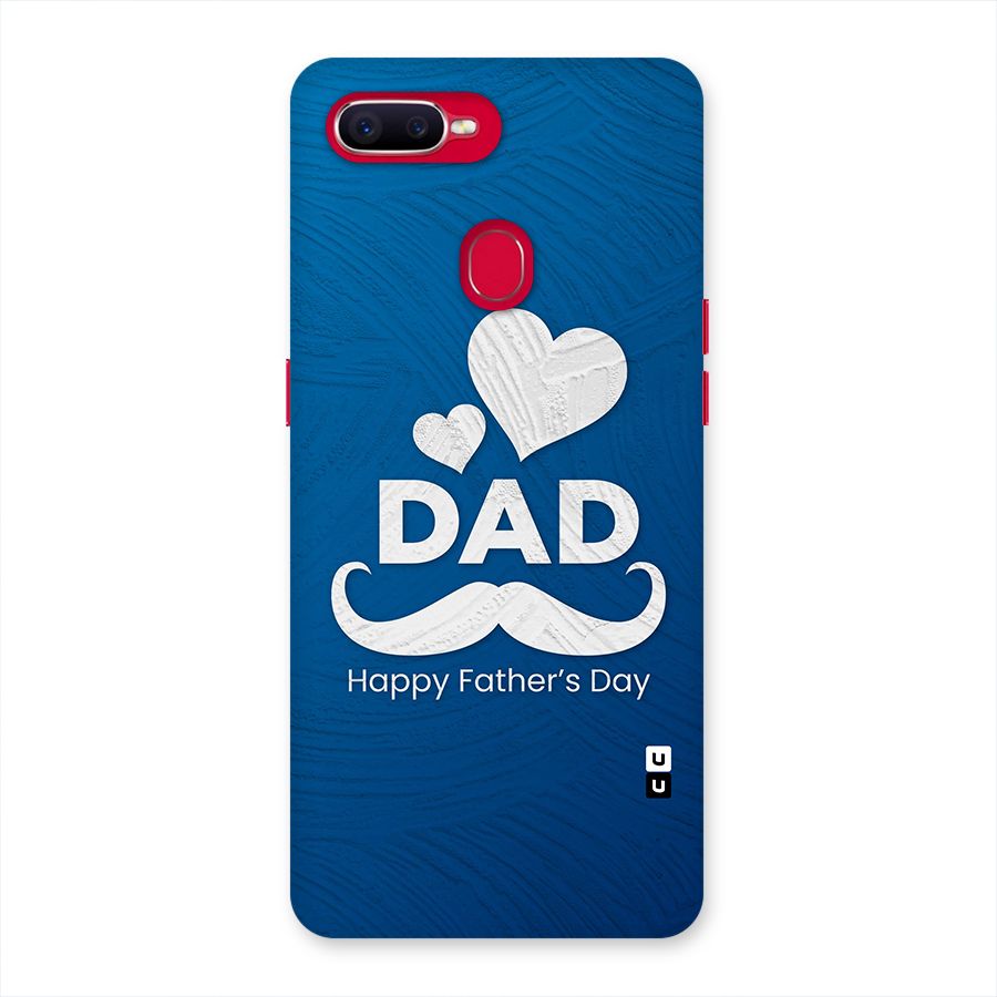 Dad Happy Fathers Day Back Case for Oppo F9 Pro