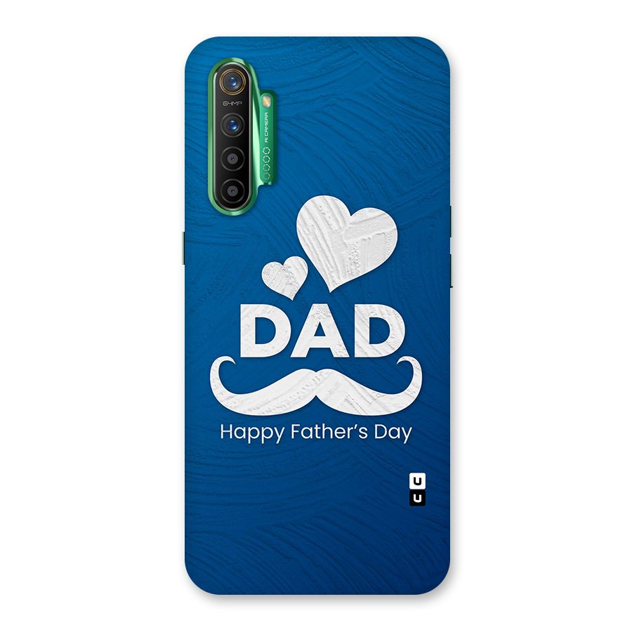 Dad Happy Fathers Day Glass Back Case for Realme X2