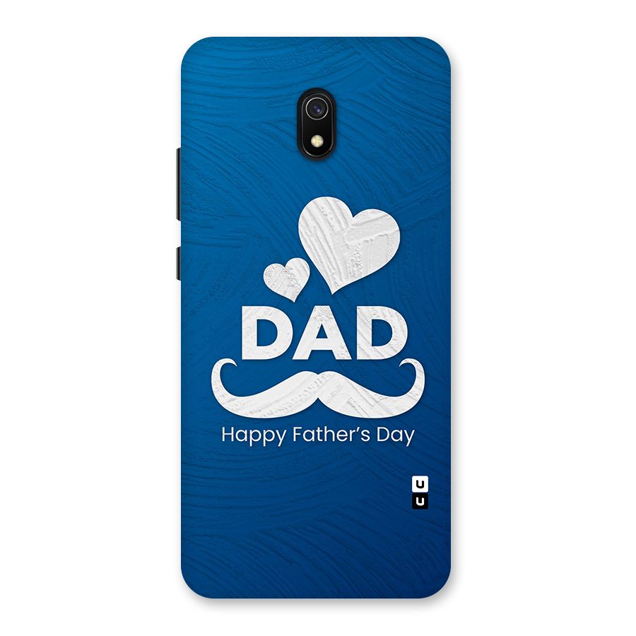 Dad Happy Fathers Day Back Case for Redmi 8A