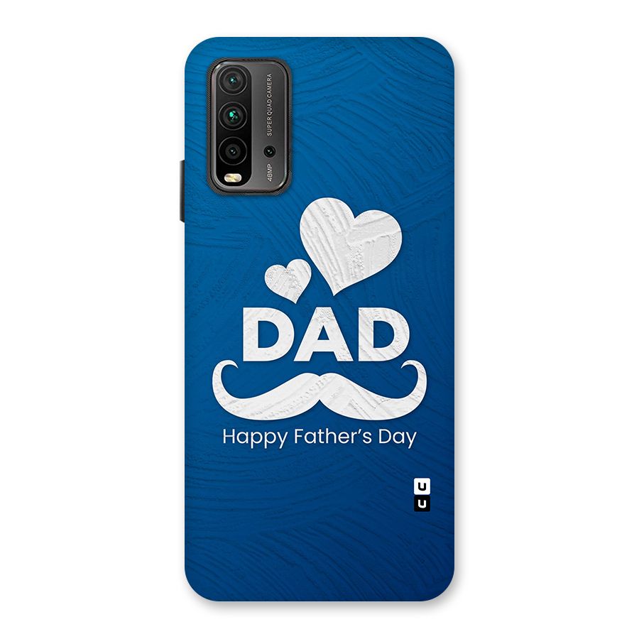 Dad Happy Fathers Day Back Case for Redmi 9 Power