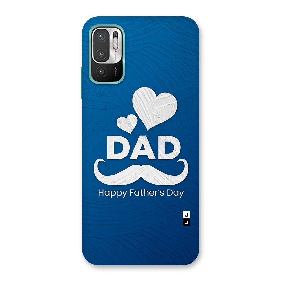 Dad Happy Fathers Day Back Case for Redmi Note 10T 5G
