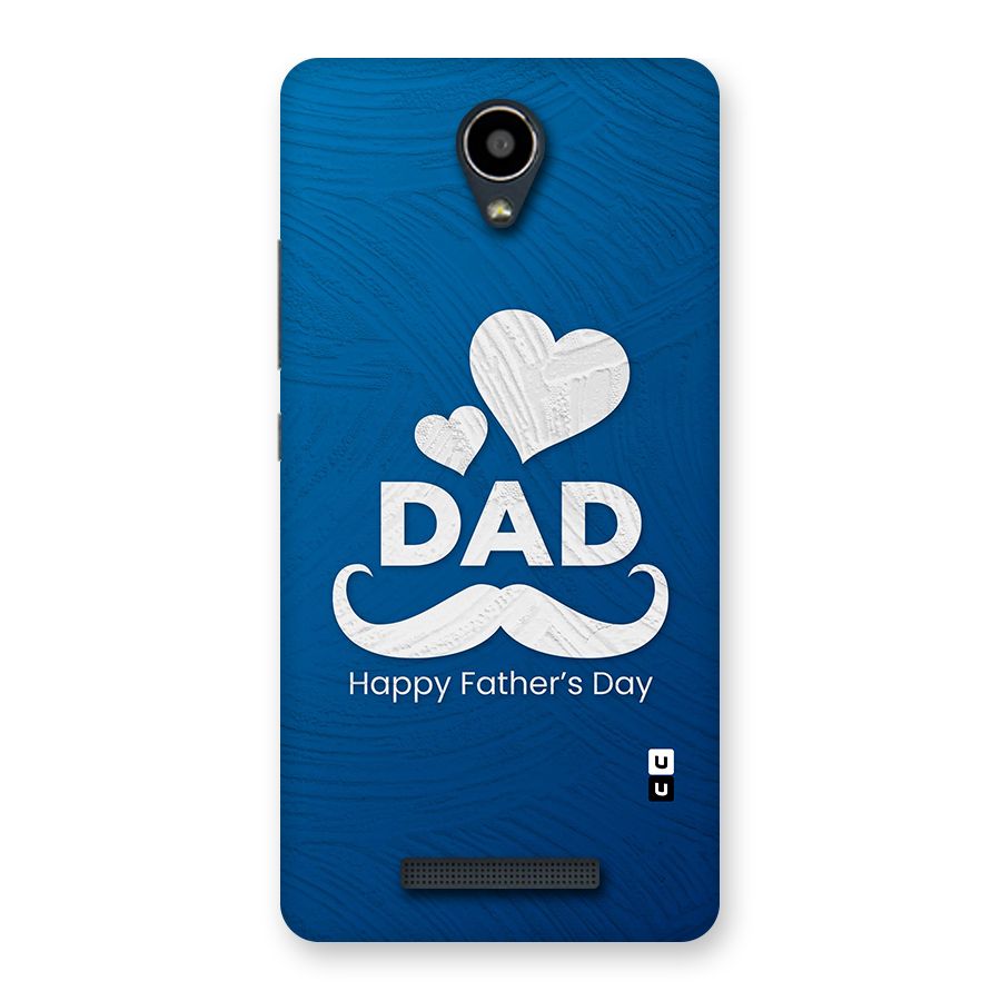 Dad Happy Fathers Day Back Case for Redmi Note 2