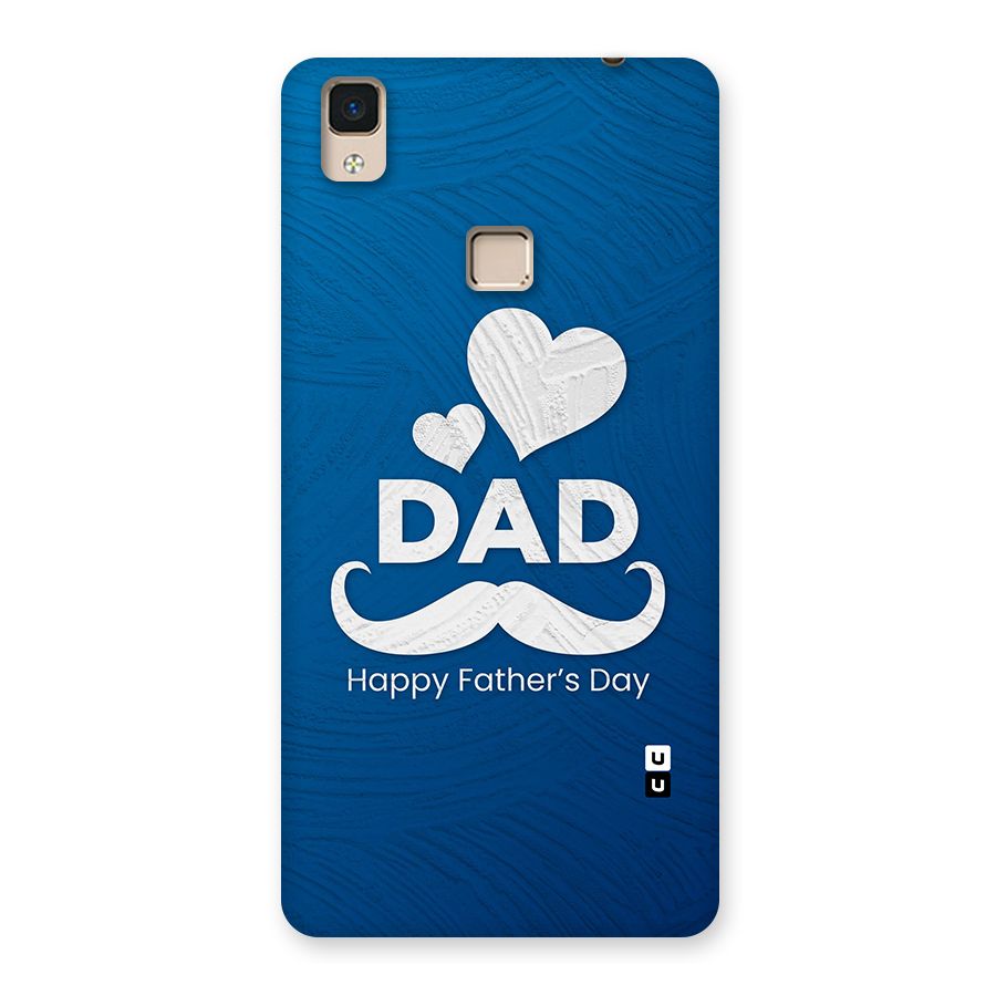 Dad Happy Fathers Day Back Case for V3 Max