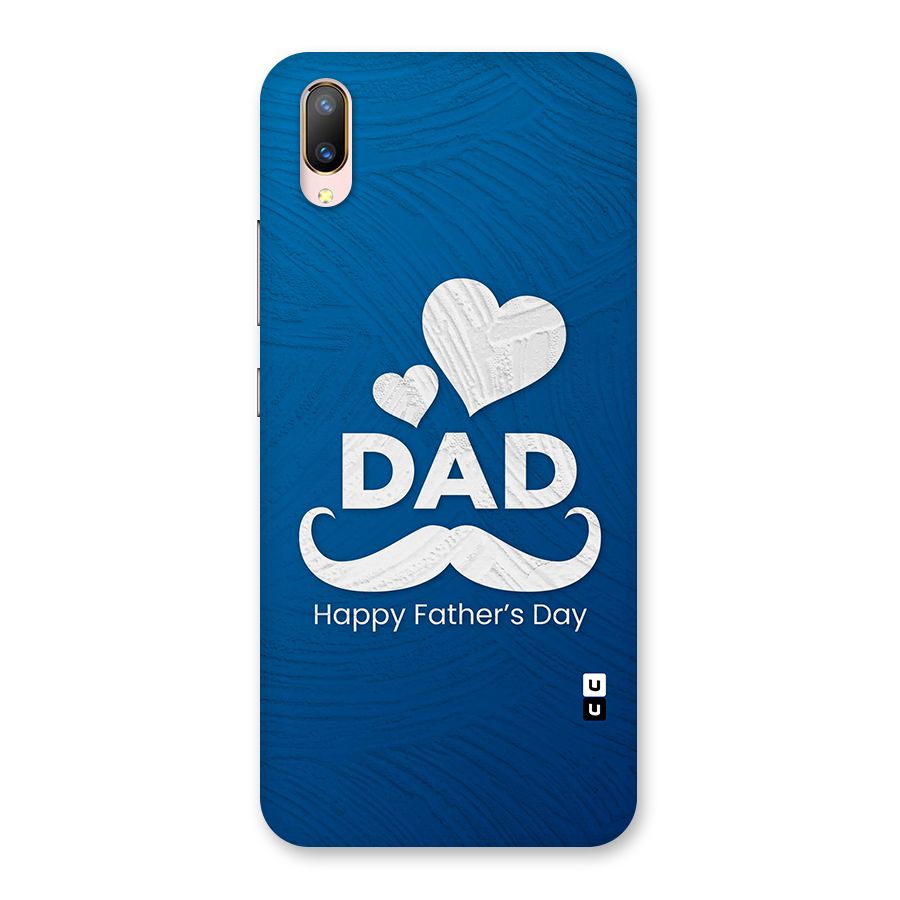 Dad Happy Fathers Day Back Case for Vivo V11 Pro