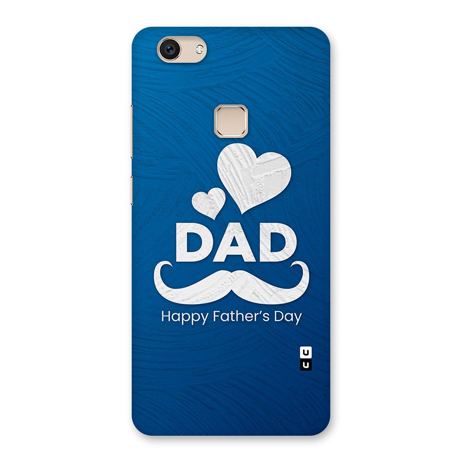 Dad Happy Fathers Day Back Case for Vivo V7