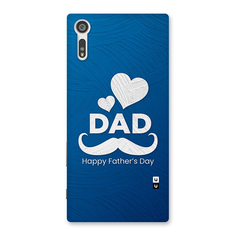 Dad Happy Fathers Day Back Case for Xperia XZ