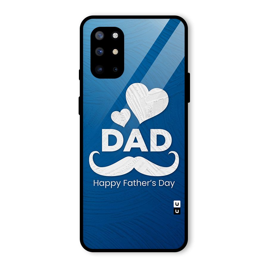Dad Happy Fathers Day Glass Back Case for OnePlus 8T