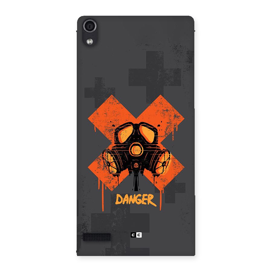 Danger Mask Back Case for Ascend P6