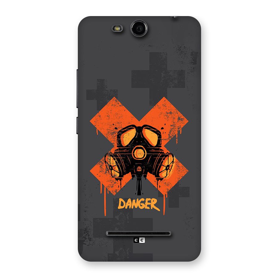 Danger Mask Back Case for Canvas Juice 3 Q392