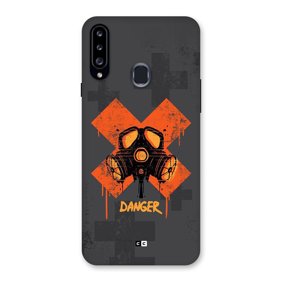 Danger Mask Back Case for Galaxy A20s