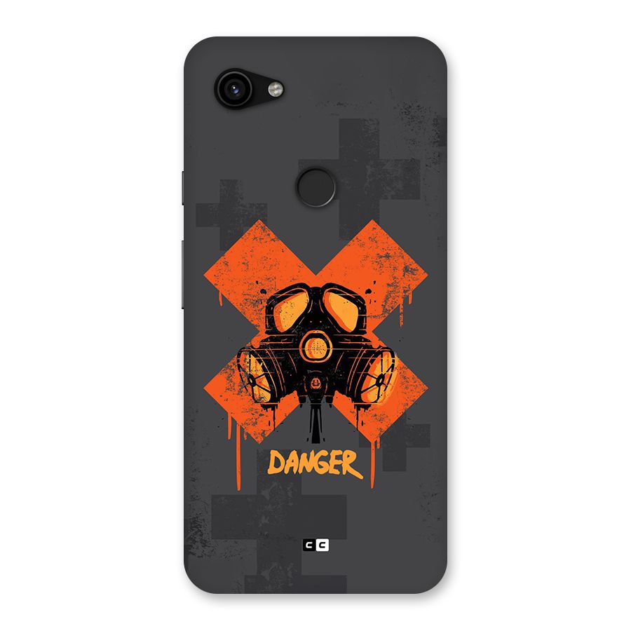 Danger Mask Back Case for Google Pixel 3a XL
