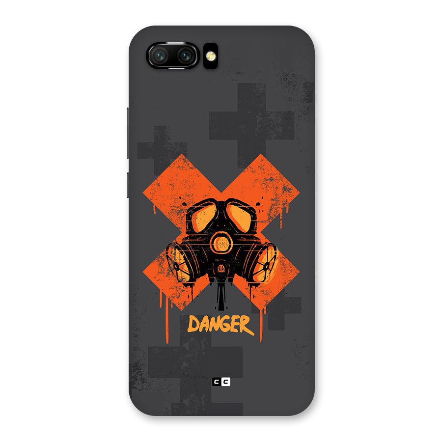 Danger Mask Back Case for Honor 10