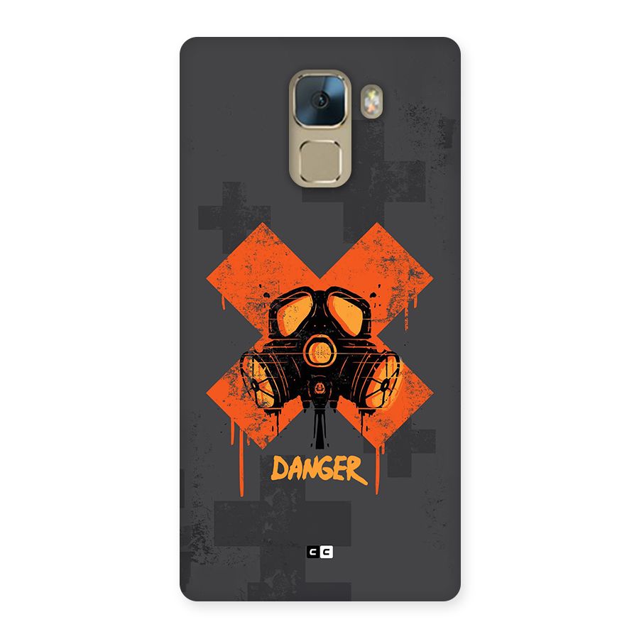 Danger Mask Back Case for Honor 7