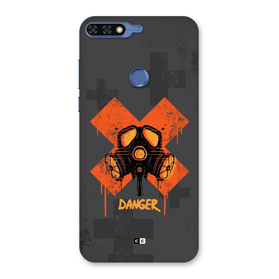 Danger Mask Back Case for Honor 7C