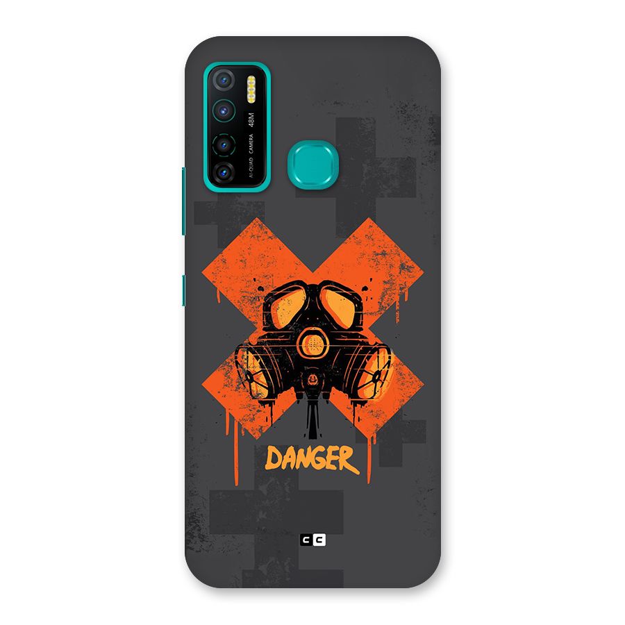 Danger Mask Back Case for Infinix Hot 9 Pro