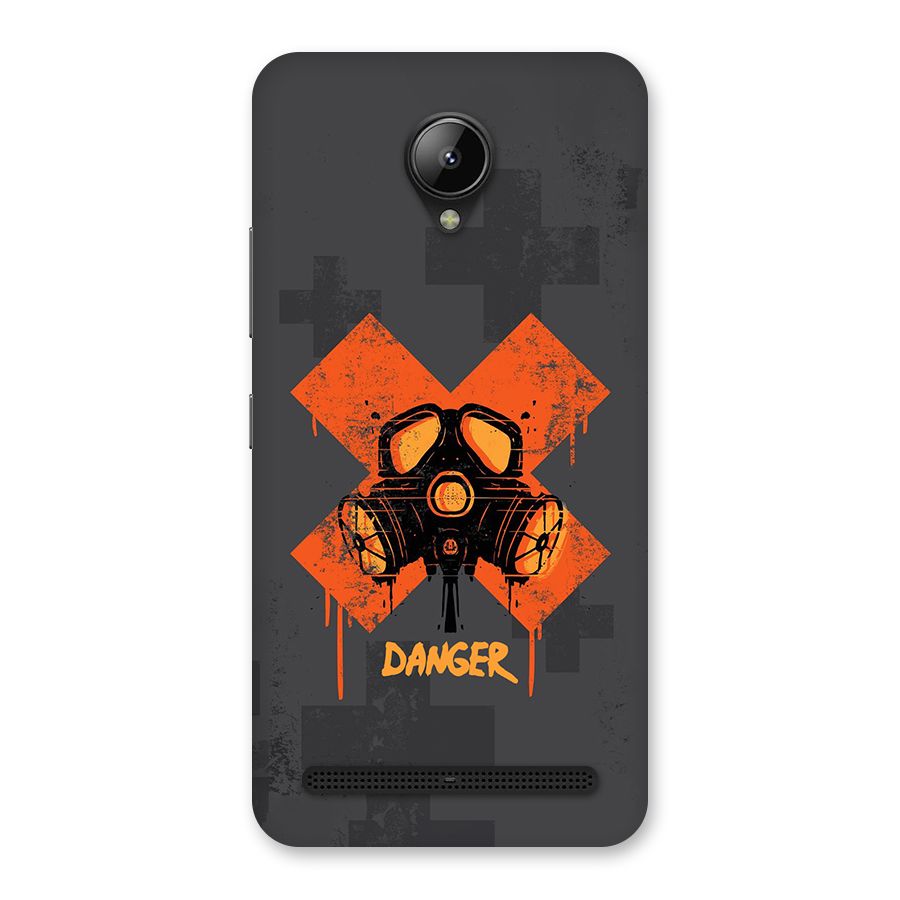 Danger Mask Back Case for Lenovo C2