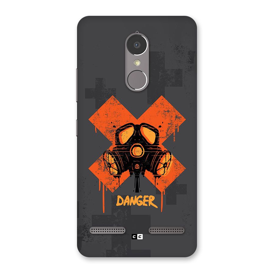 Danger Mask Back Case for Lenovo K6
