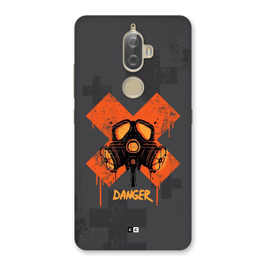 Danger Mask Back Case for Lenovo K8 Plus