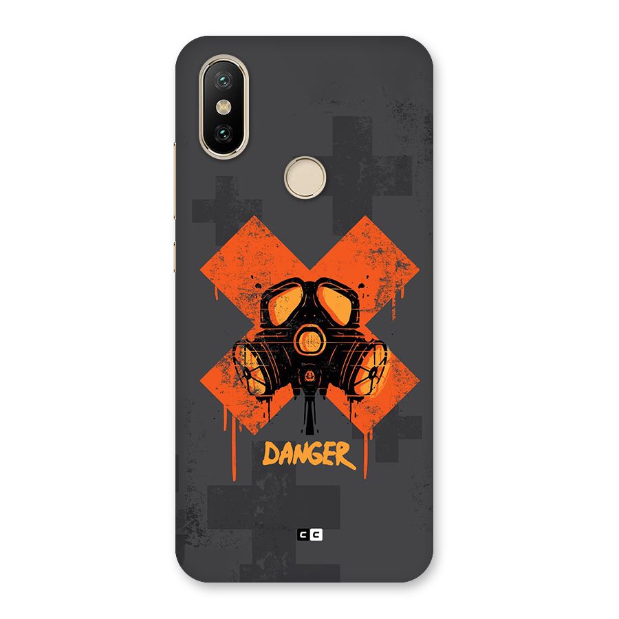 Danger Mask Back Case for Mi A2
