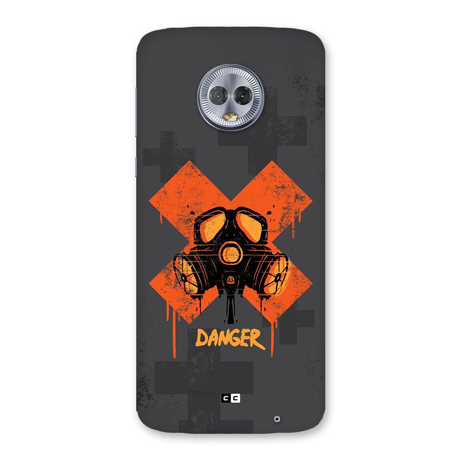 Danger Mask Back Case for Moto G6 Plus