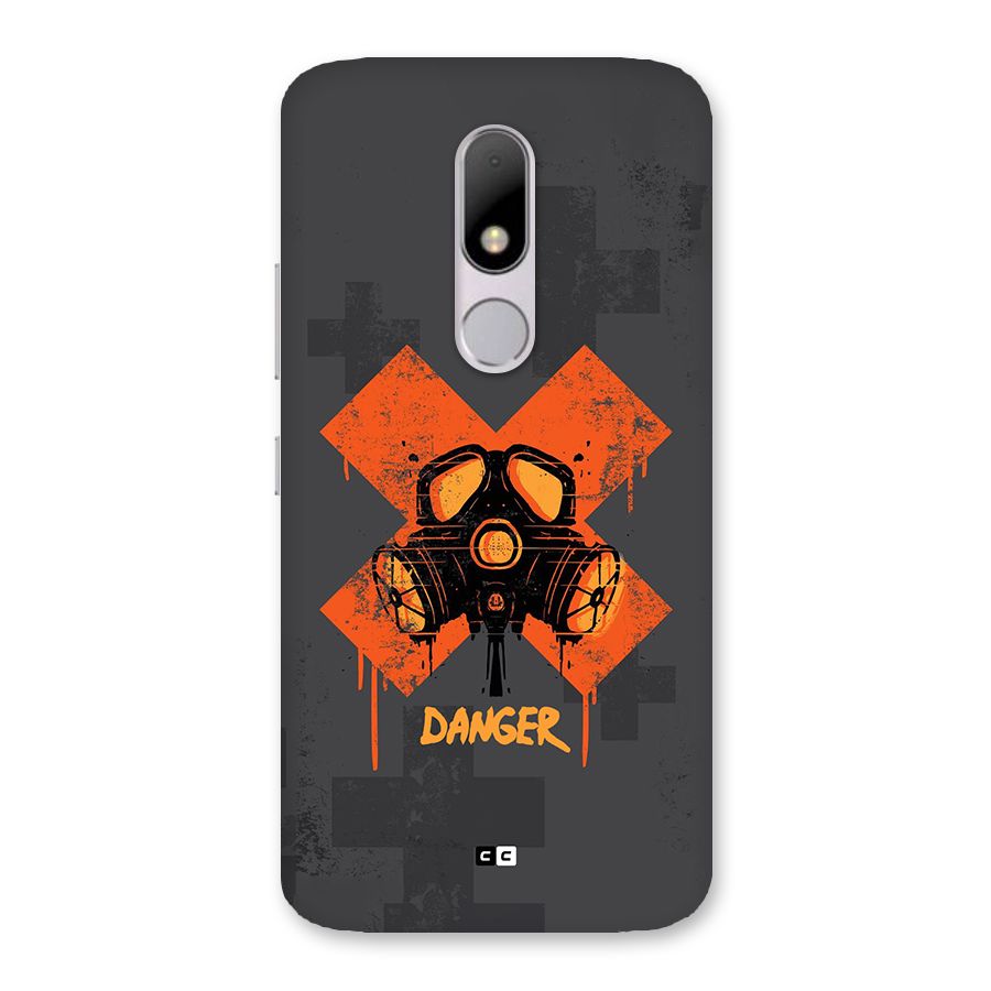 Danger Mask Back Case for Moto M
