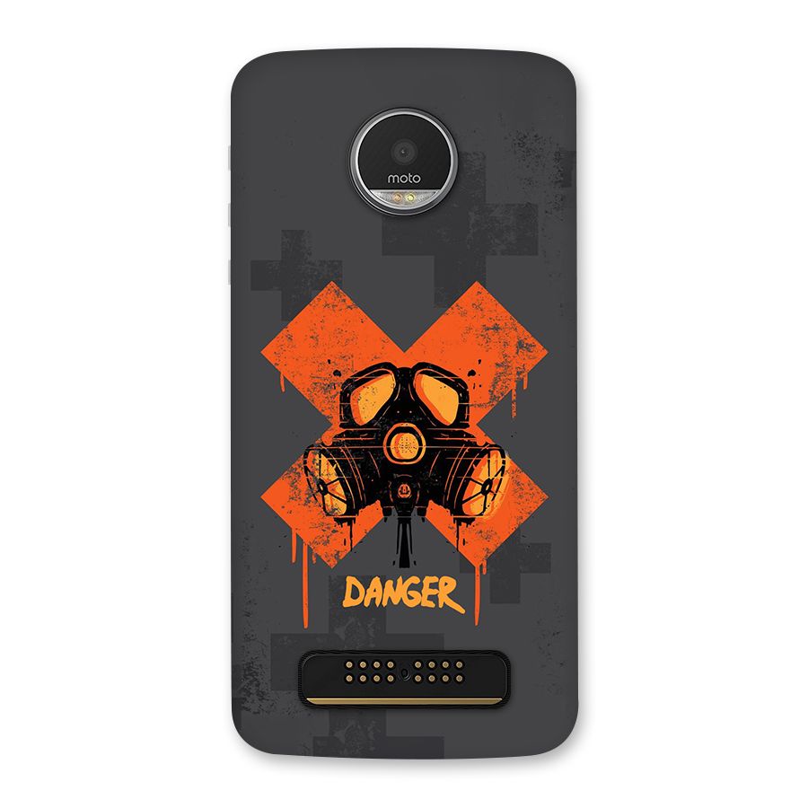 Danger Mask Back Case for Moto Z Play