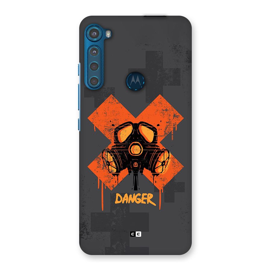 Danger Mask Back Case for Motorola One Fusion Plus