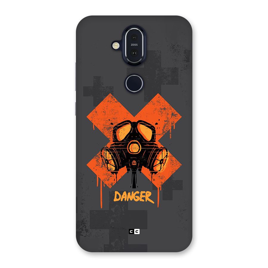 Danger Mask Back Case for Nokia 8.1
