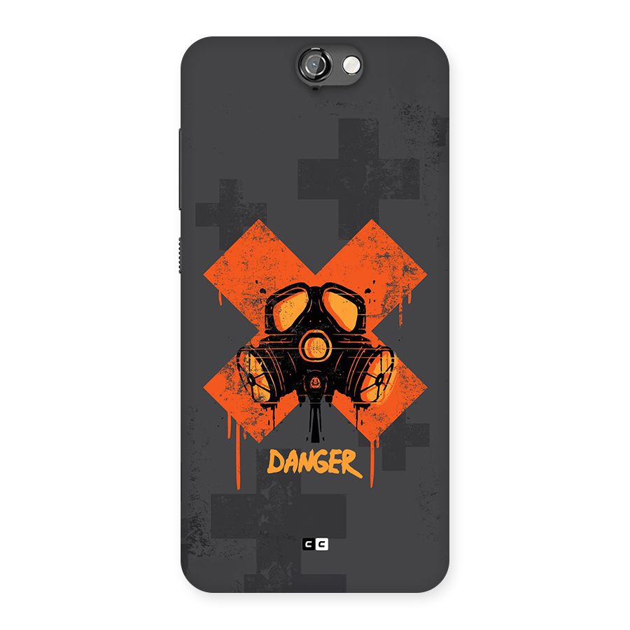 Danger Mask Back Case for One A9