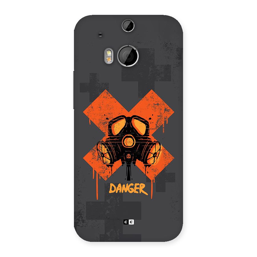 Danger Mask Back Case for One M8