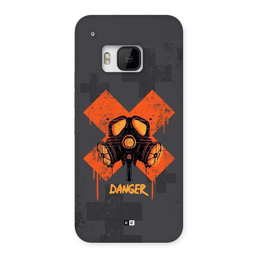 Danger Mask Back Case for One M9