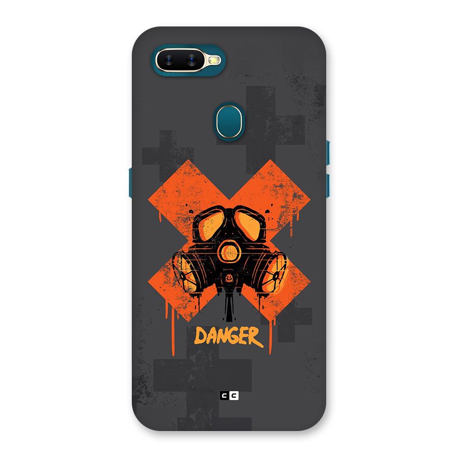 Danger Mask Back Case for Oppo A12