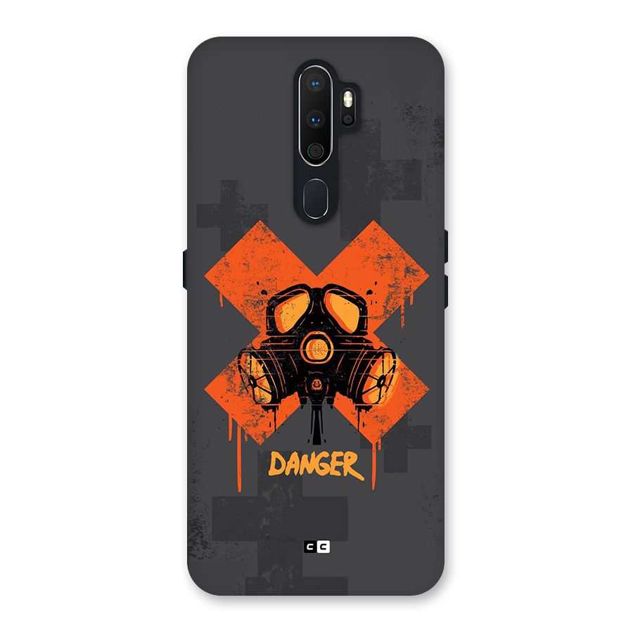 Danger Mask Back Case for Oppo A5 (2020)