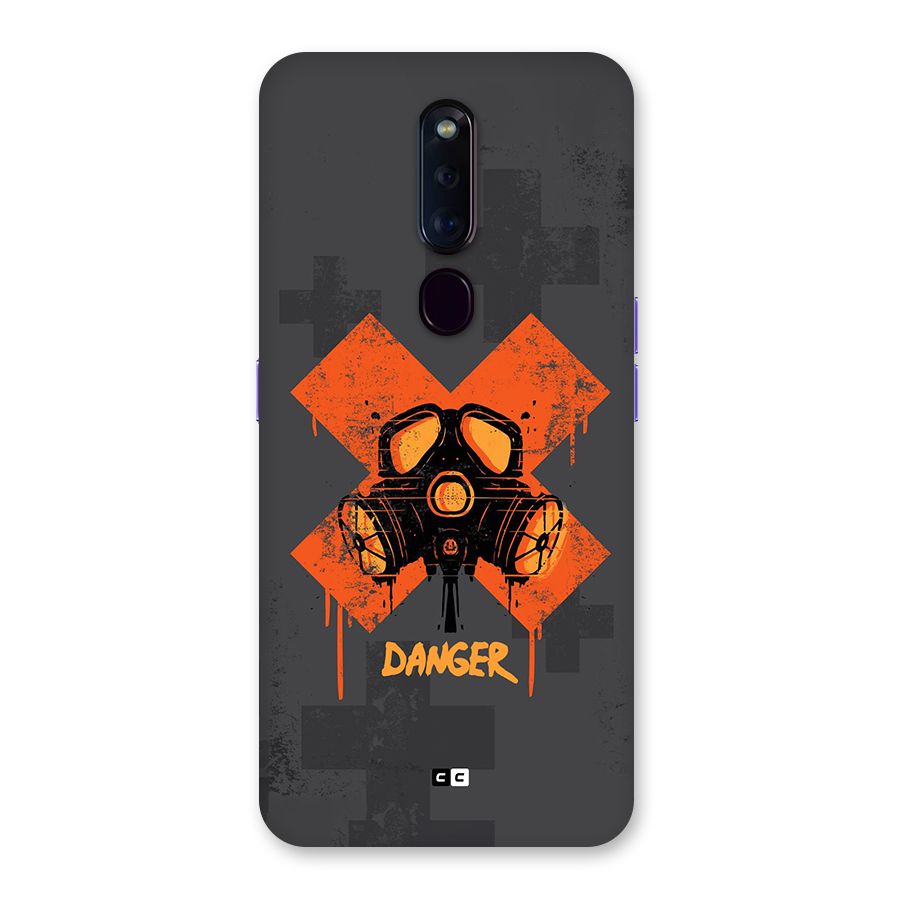 Danger Mask Back Case for Oppo F11 Pro