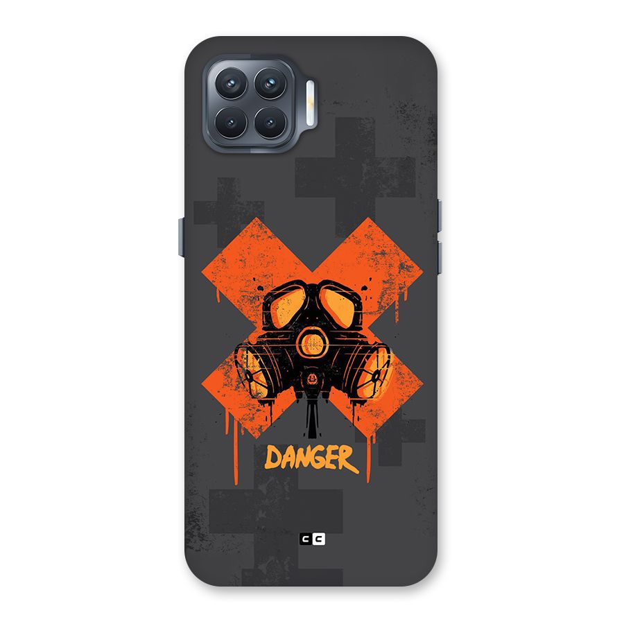 Danger Mask Back Case for Oppo F17 Pro
