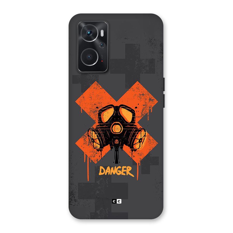 Danger Mask Back Case for Oppo K10 4G