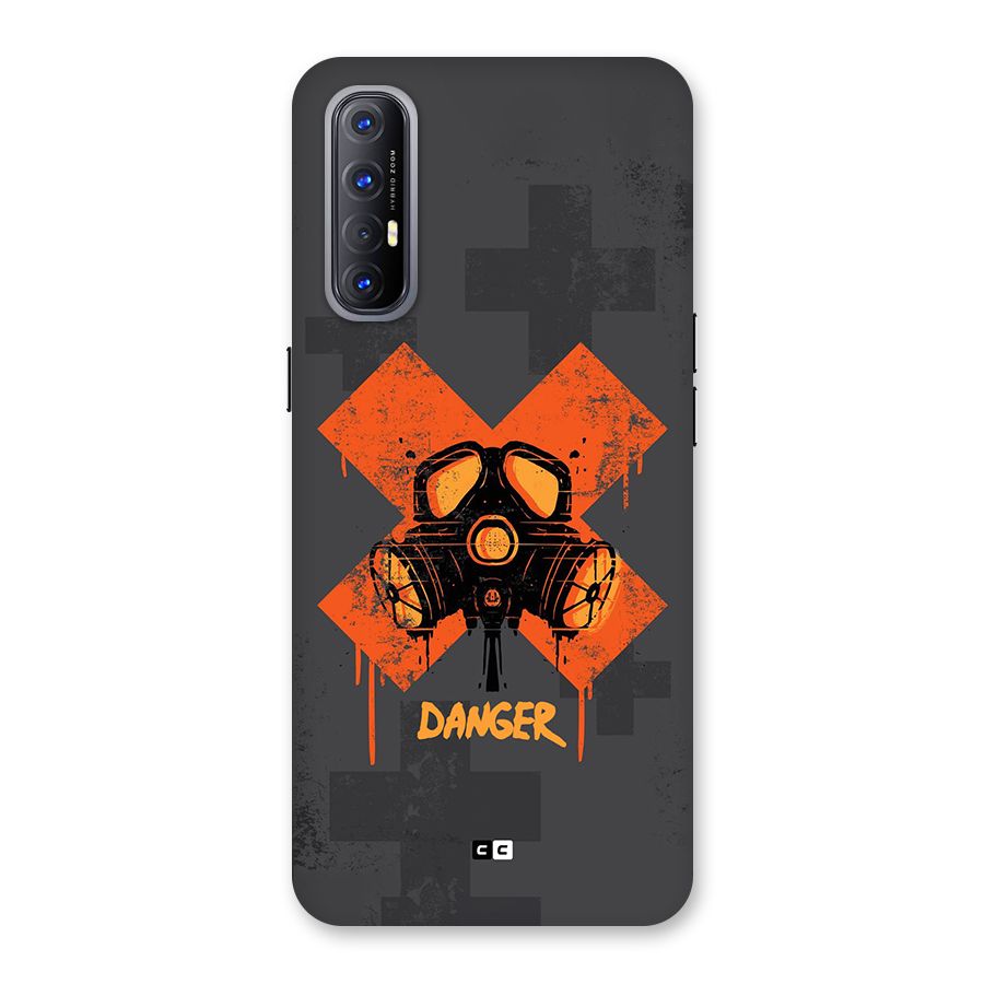 Danger Mask Back Case for Oppo Reno3 Pro